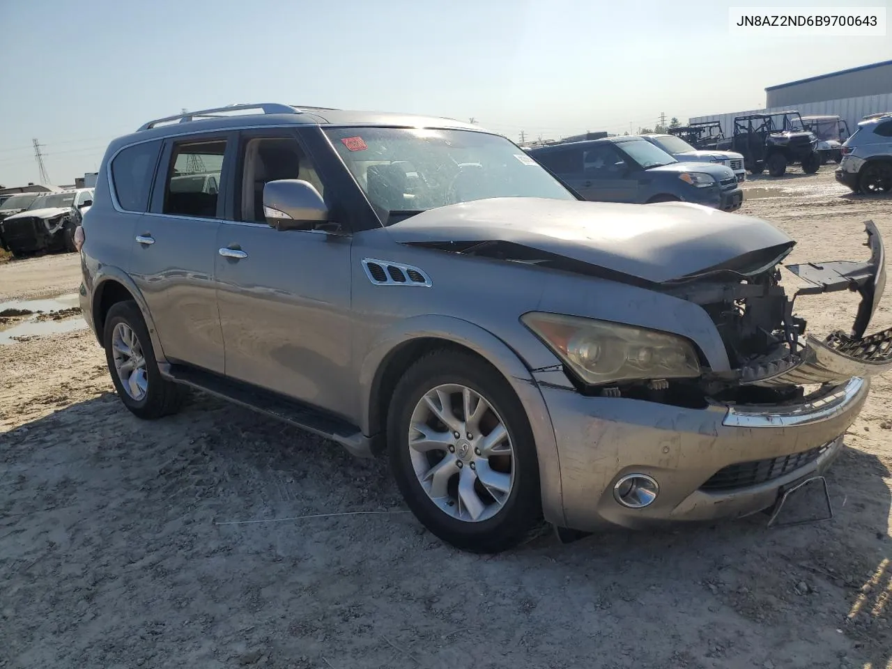 2011 Infiniti Qx56 VIN: JN8AZ2ND6B9700643 Lot: 80525044