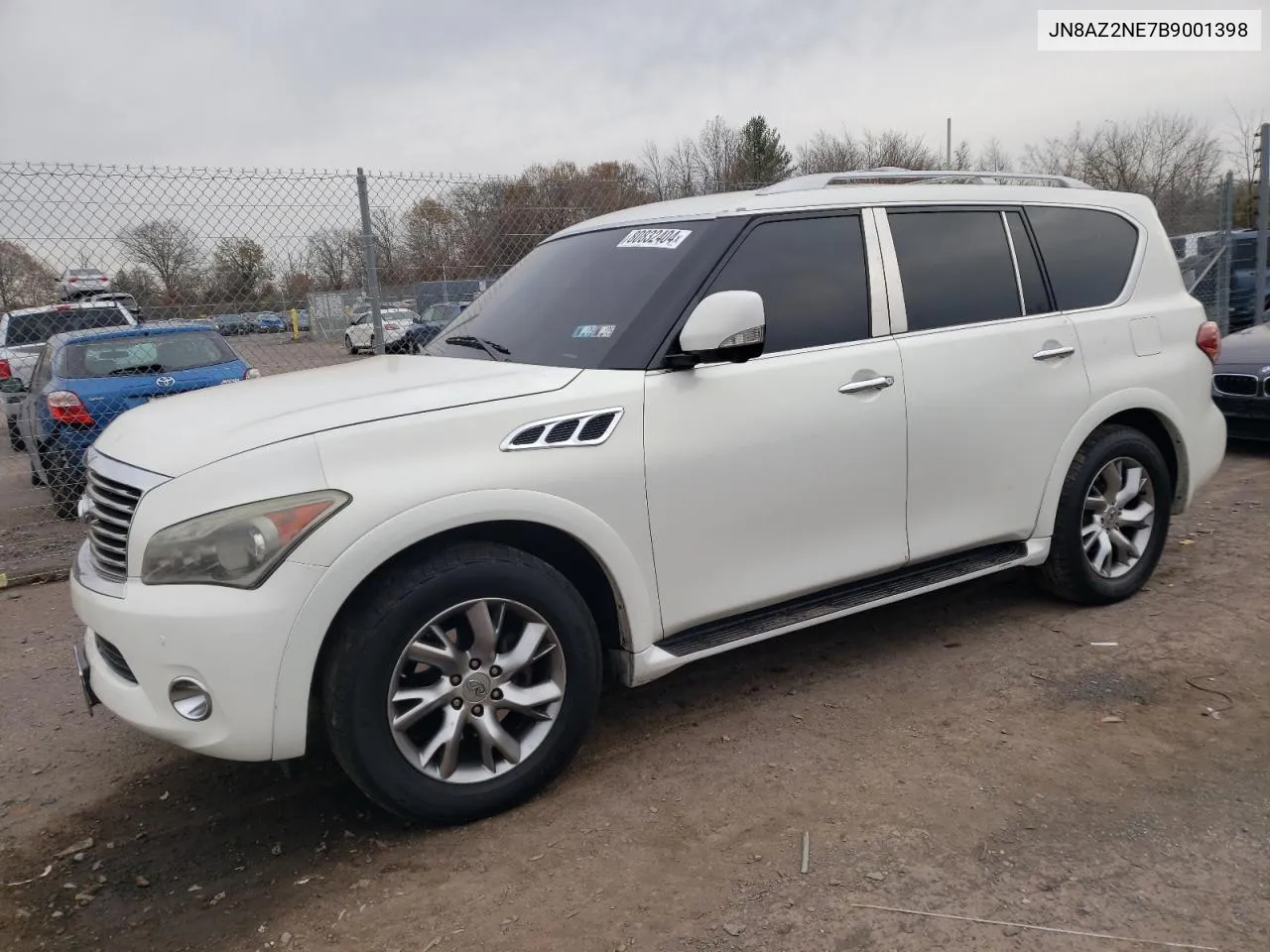 2011 Infiniti Qx56 VIN: JN8AZ2NE7B9001398 Lot: 80832404