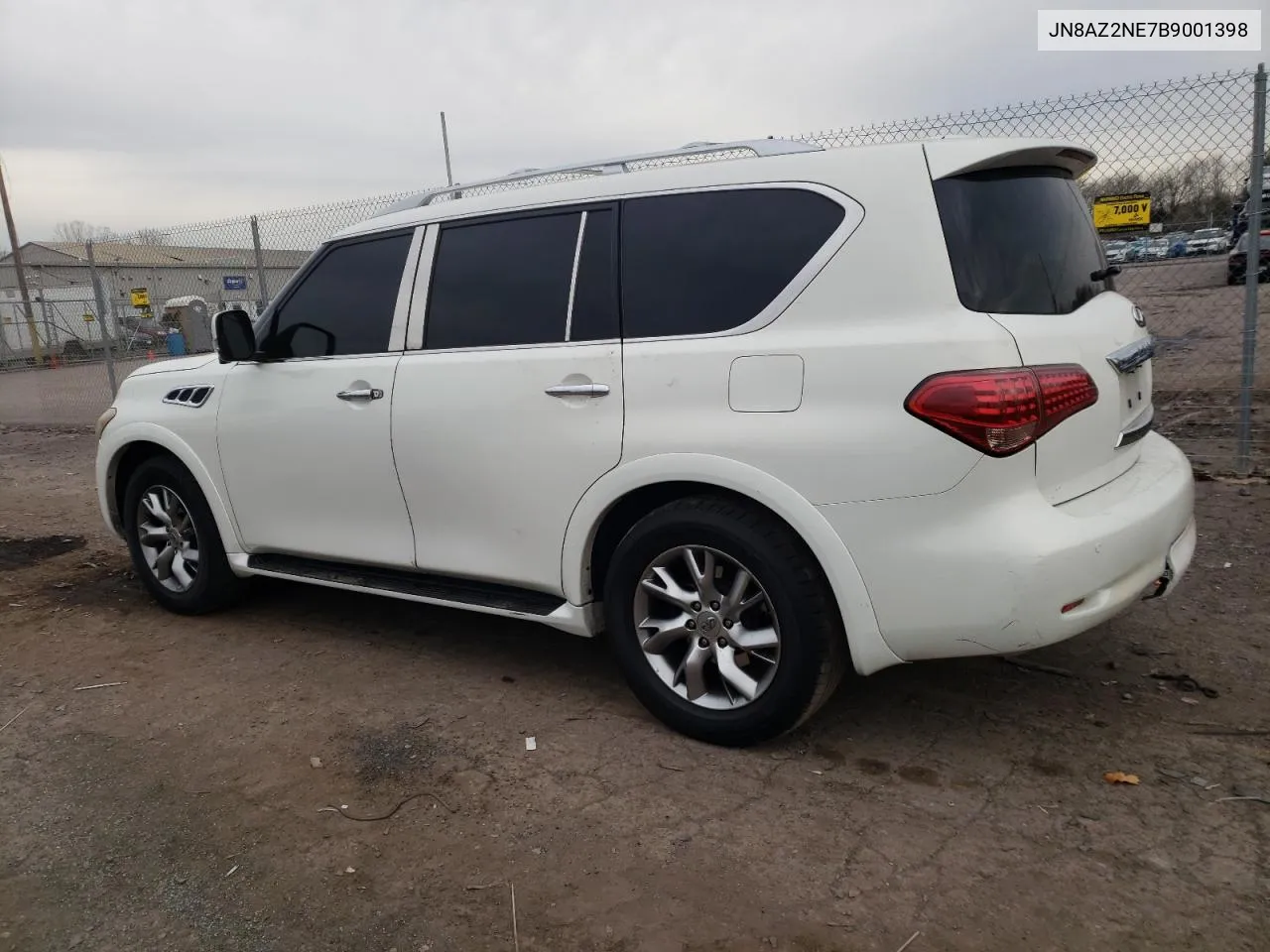 2011 Infiniti Qx56 VIN: JN8AZ2NE7B9001398 Lot: 80832404