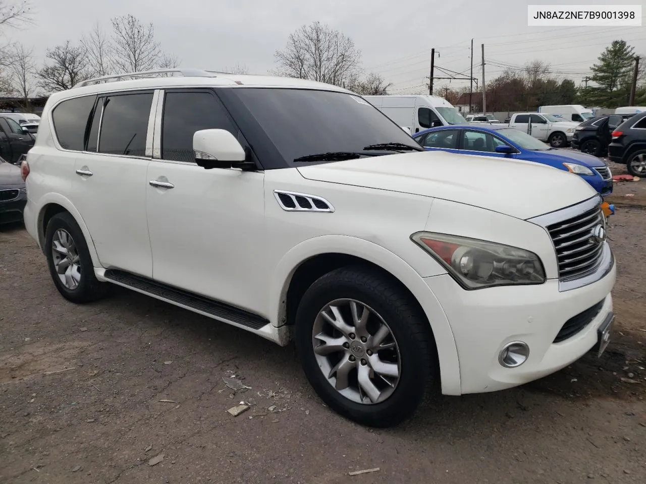 2011 Infiniti Qx56 VIN: JN8AZ2NE7B9001398 Lot: 80832404