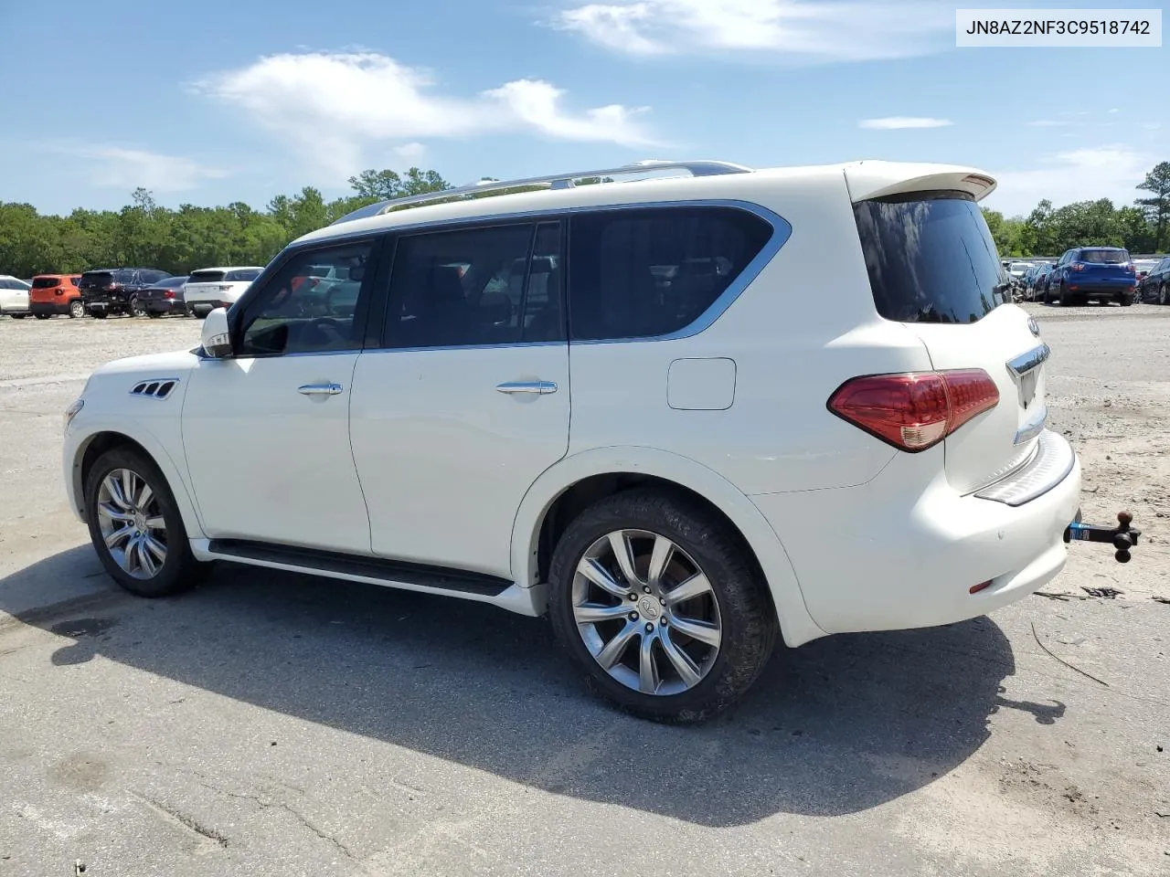 2012 Infiniti Qx56 VIN: JN8AZ2NF3C9518742 Lot: 56838314