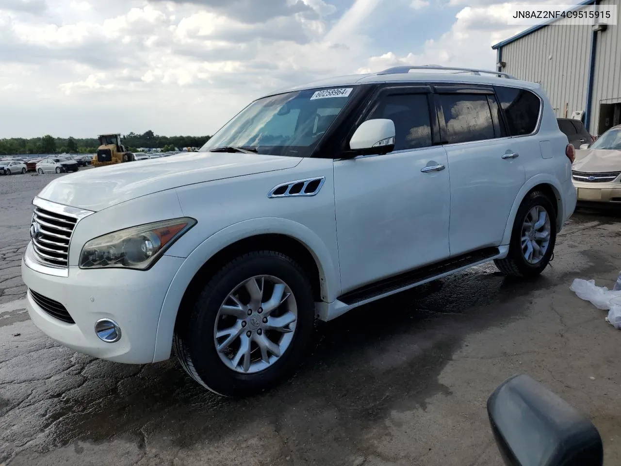 2012 Infiniti Qx56 VIN: JN8AZ2NF4C9515915 Lot: 60258964