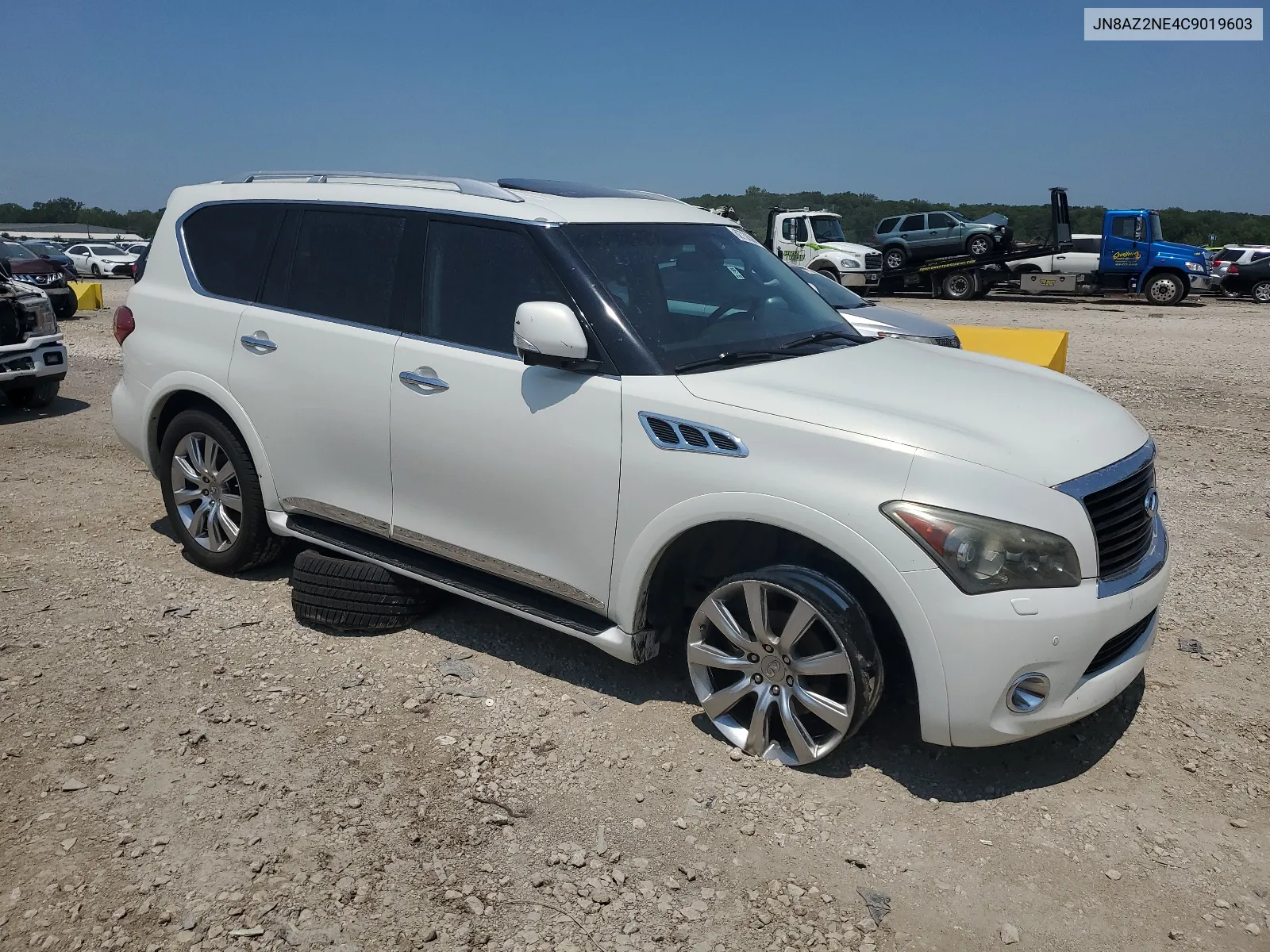 2012 Infiniti Qx56 VIN: JN8AZ2NE4C9019603 Lot: 62738594