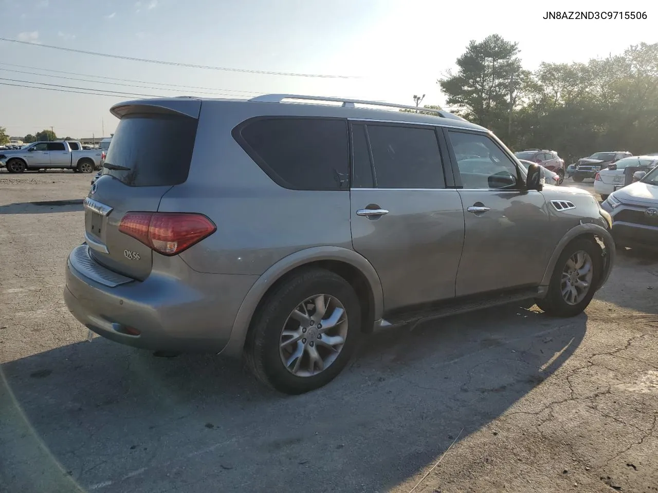 2012 Infiniti Qx56 VIN: JN8AZ2ND3C9715506 Lot: 68324314