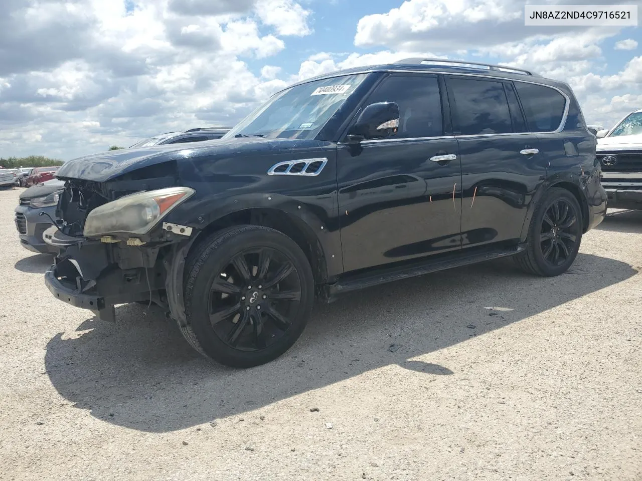 2012 Infiniti Qx56 VIN: JN8AZ2ND4C9716521 Lot: 70400934