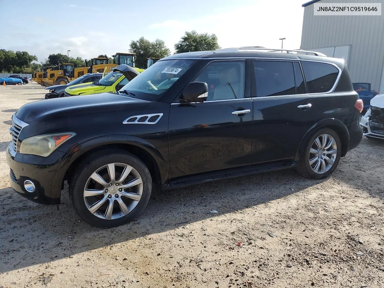 2012 Infiniti Qx56 VIN: JN8AZ2NF1C9519646 Lot: 70539874