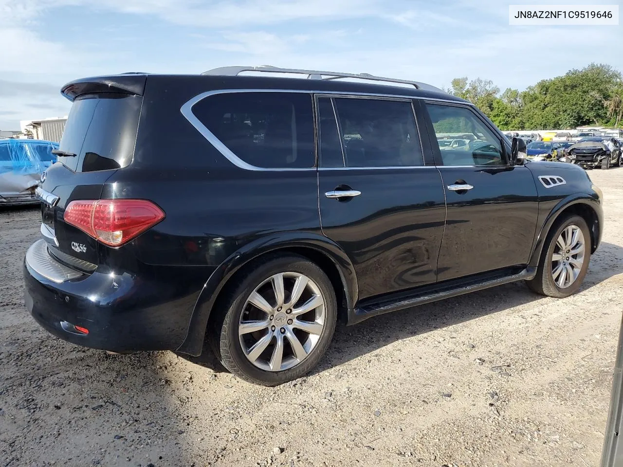 2012 Infiniti Qx56 VIN: JN8AZ2NF1C9519646 Lot: 70539874