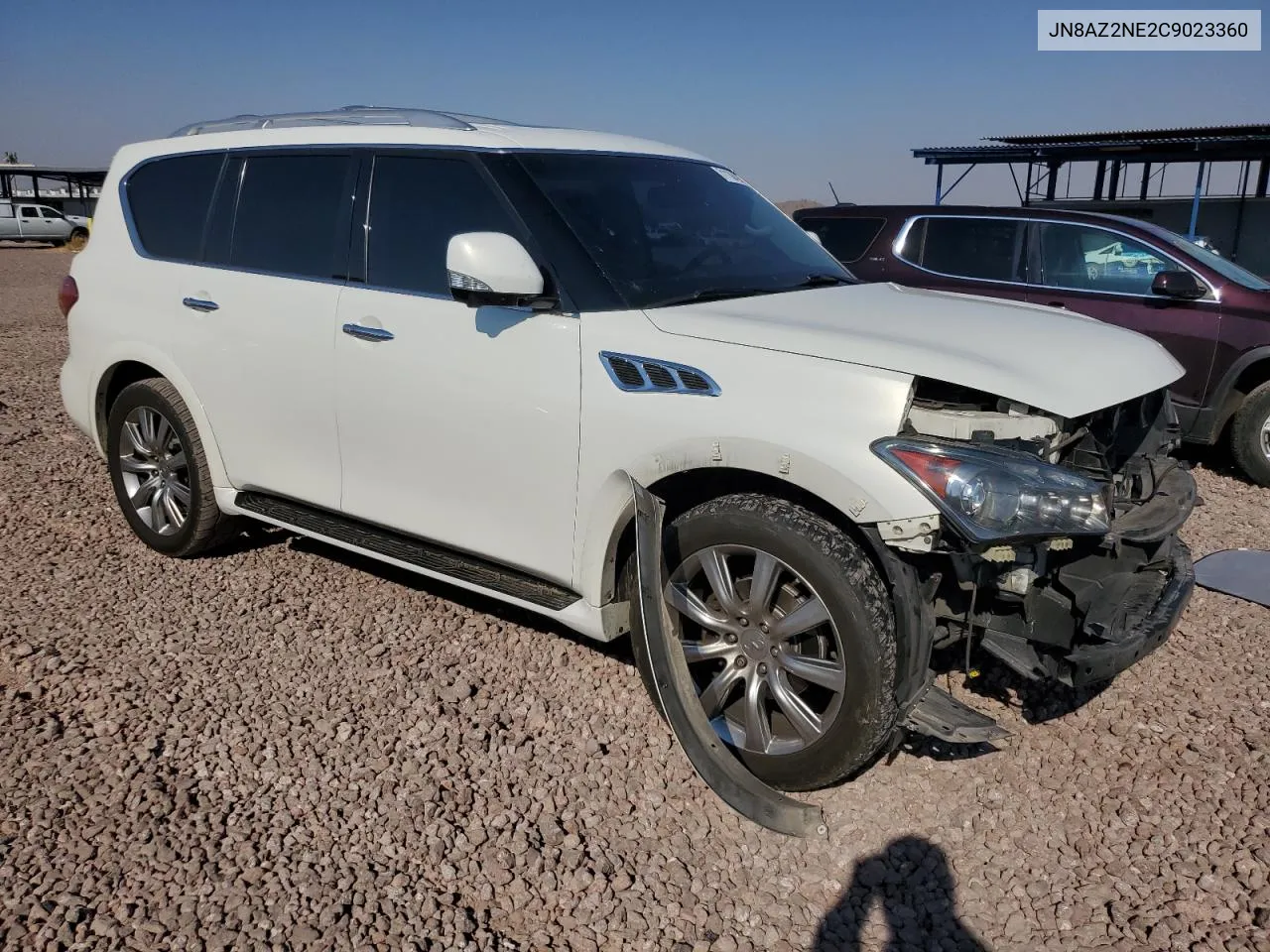 2012 Infiniti Qx56 VIN: JN8AZ2NE2C9023360 Lot: 71136424