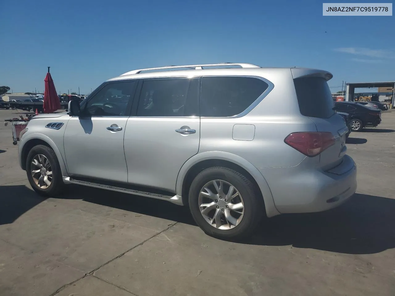 2012 Infiniti Qx56 VIN: JN8AZ2NF7C9519778 Lot: 72638854