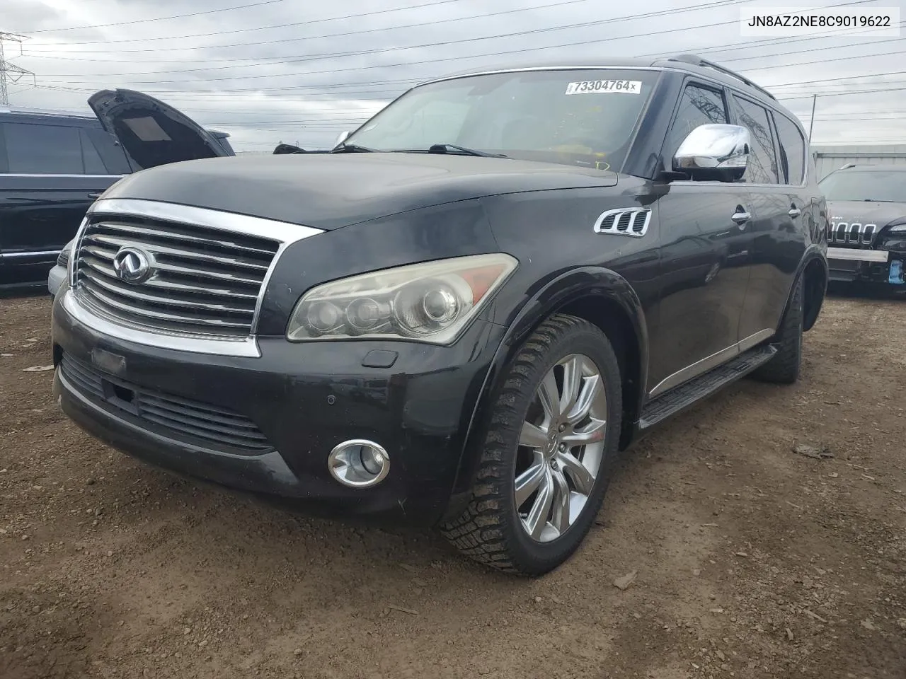 2012 Infiniti Qx56 VIN: JN8AZ2NE8C9019622 Lot: 73304764