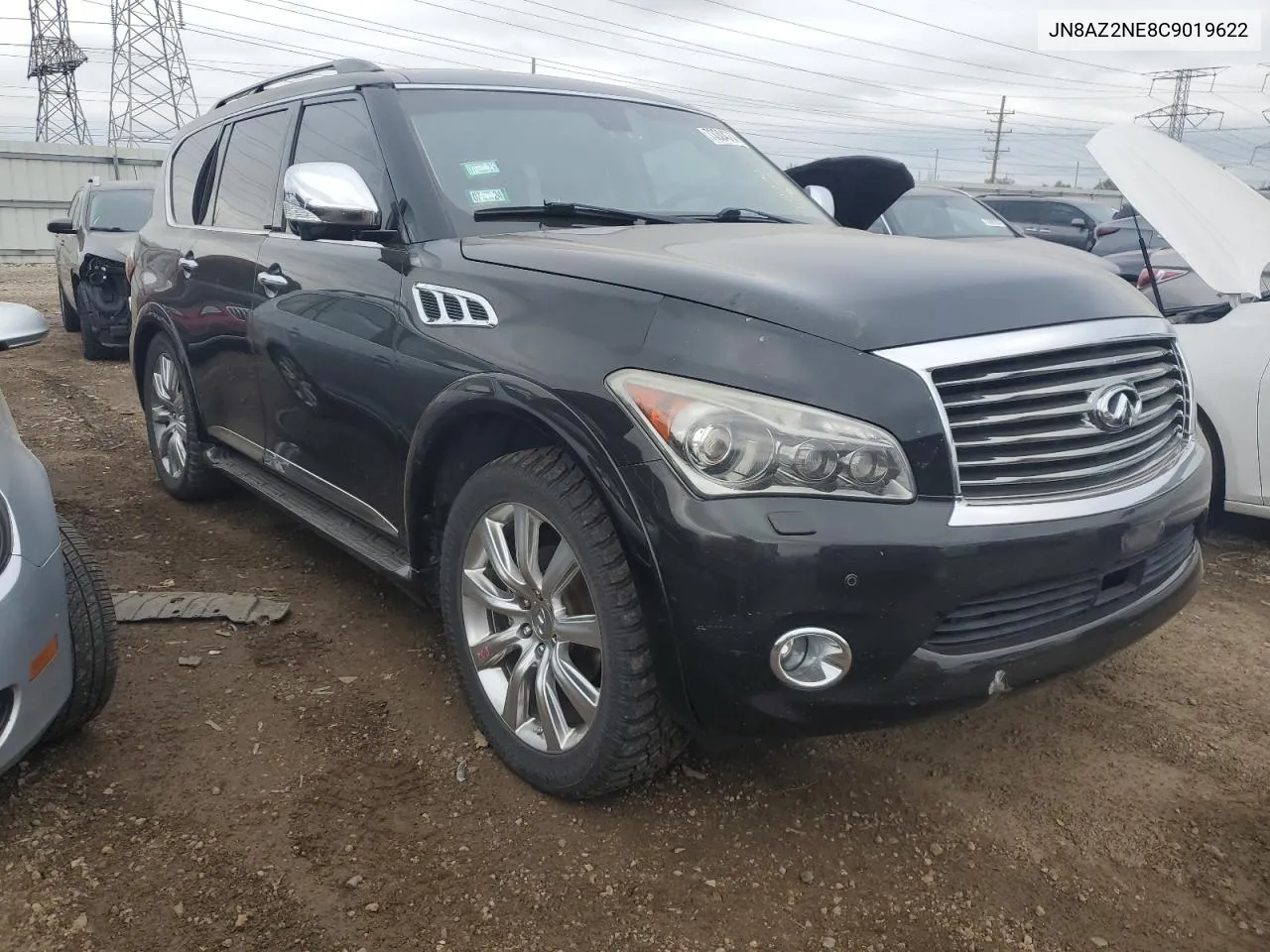 2012 Infiniti Qx56 VIN: JN8AZ2NE8C9019622 Lot: 73304764