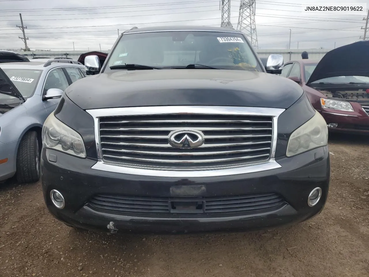 2012 Infiniti Qx56 VIN: JN8AZ2NE8C9019622 Lot: 73304764