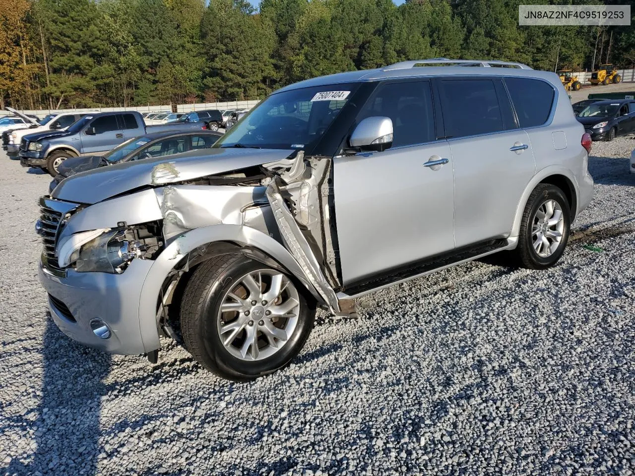 2012 Infiniti Qx56 VIN: JN8AZ2NF4C9519253 Lot: 75007404