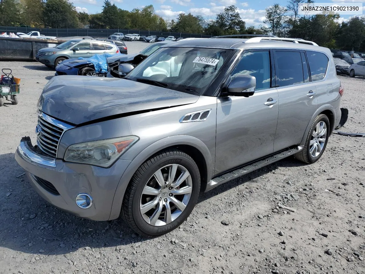 2012 Infiniti Qx56 VIN: JN8AZ2NE1C9021390 Lot: 76475574