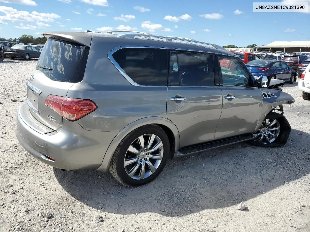 2012 Infiniti Qx56 VIN: JN8AZ2NE1C9021390 Lot: 76475574