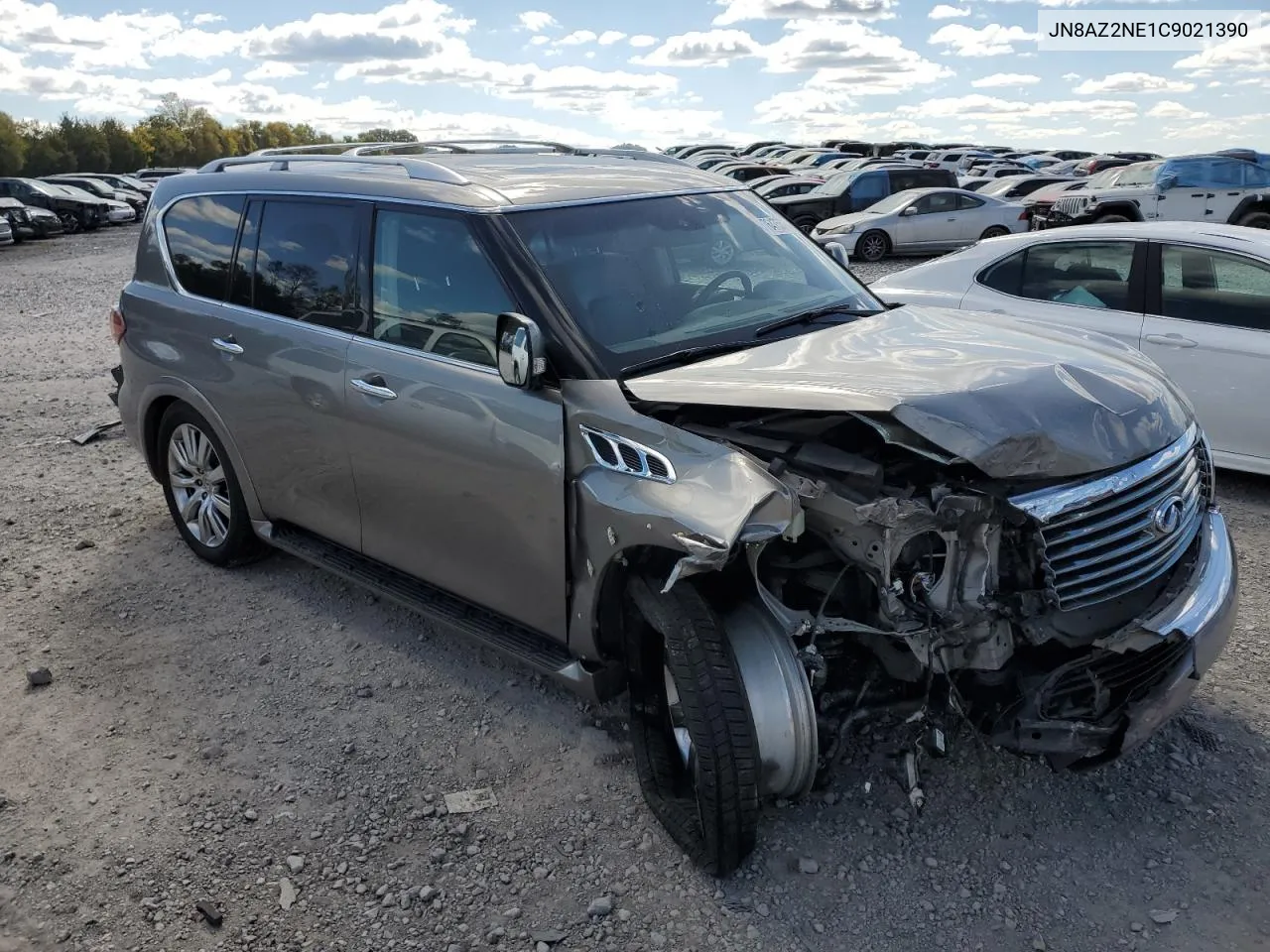 2012 Infiniti Qx56 VIN: JN8AZ2NE1C9021390 Lot: 76475574