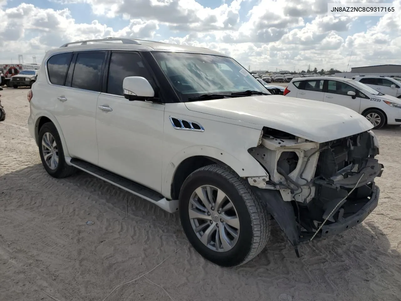 2012 Infiniti Qx56 VIN: JN8AZ2NC8C9317165 Lot: 76693664