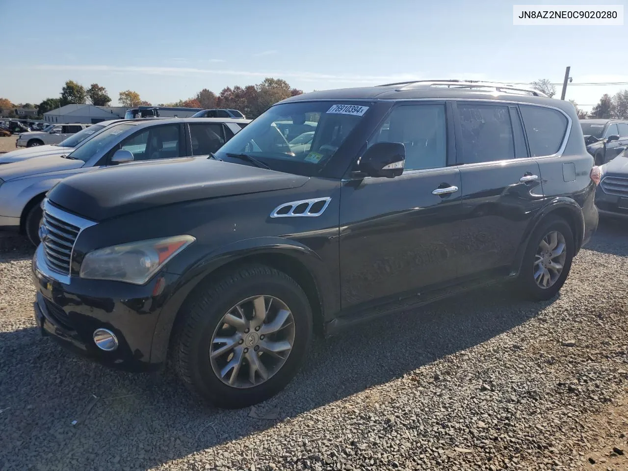 2012 Infiniti Qx56 VIN: JN8AZ2NE0C9020280 Lot: 76910394