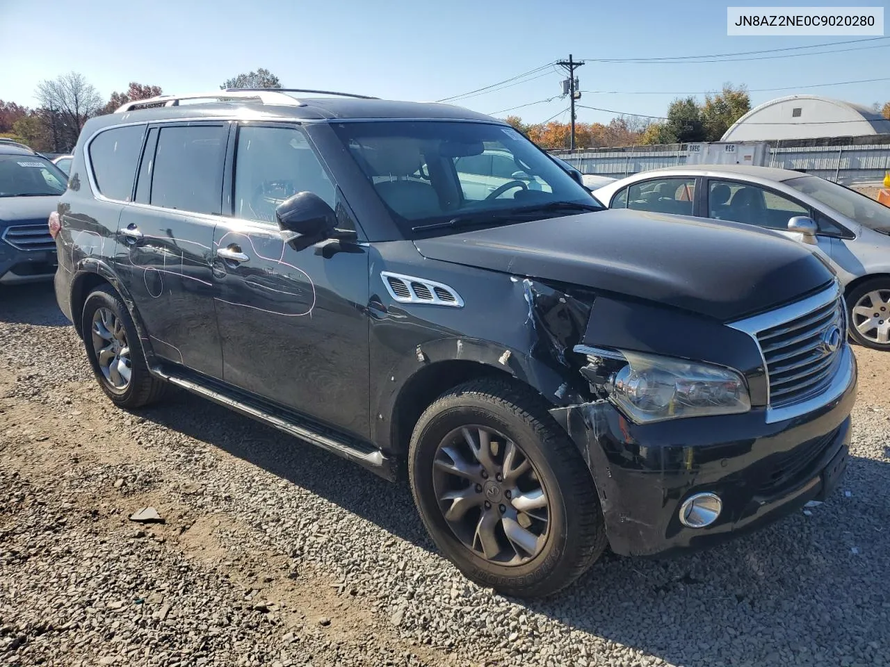 2012 Infiniti Qx56 VIN: JN8AZ2NE0C9020280 Lot: 76910394