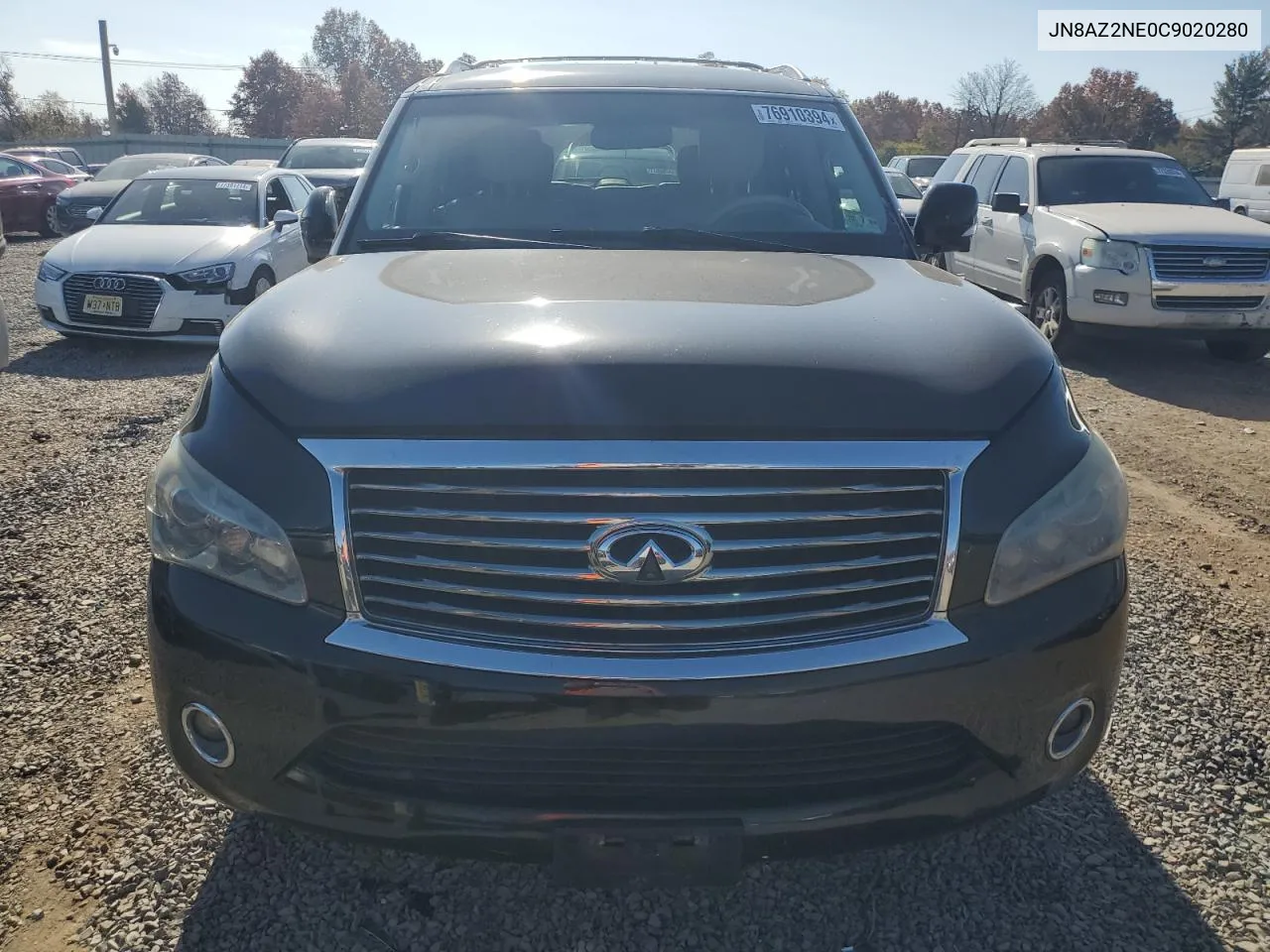 2012 Infiniti Qx56 VIN: JN8AZ2NE0C9020280 Lot: 76910394