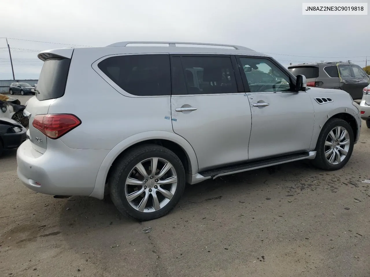 2012 Infiniti Qx56 VIN: JN8AZ2NE3C9019818 Lot: 77204294