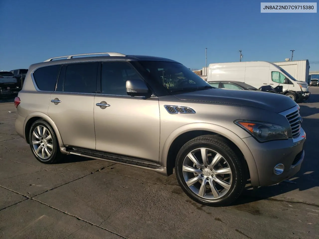 2012 Infiniti Qx56 VIN: JN8AZ2ND7C9715380 Lot: 77386514