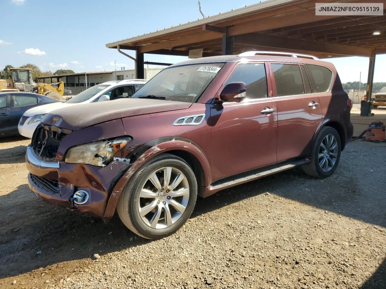 2012 Infiniti Qx56 VIN: JN8AZ2NF8C9515139 Lot: 77578344