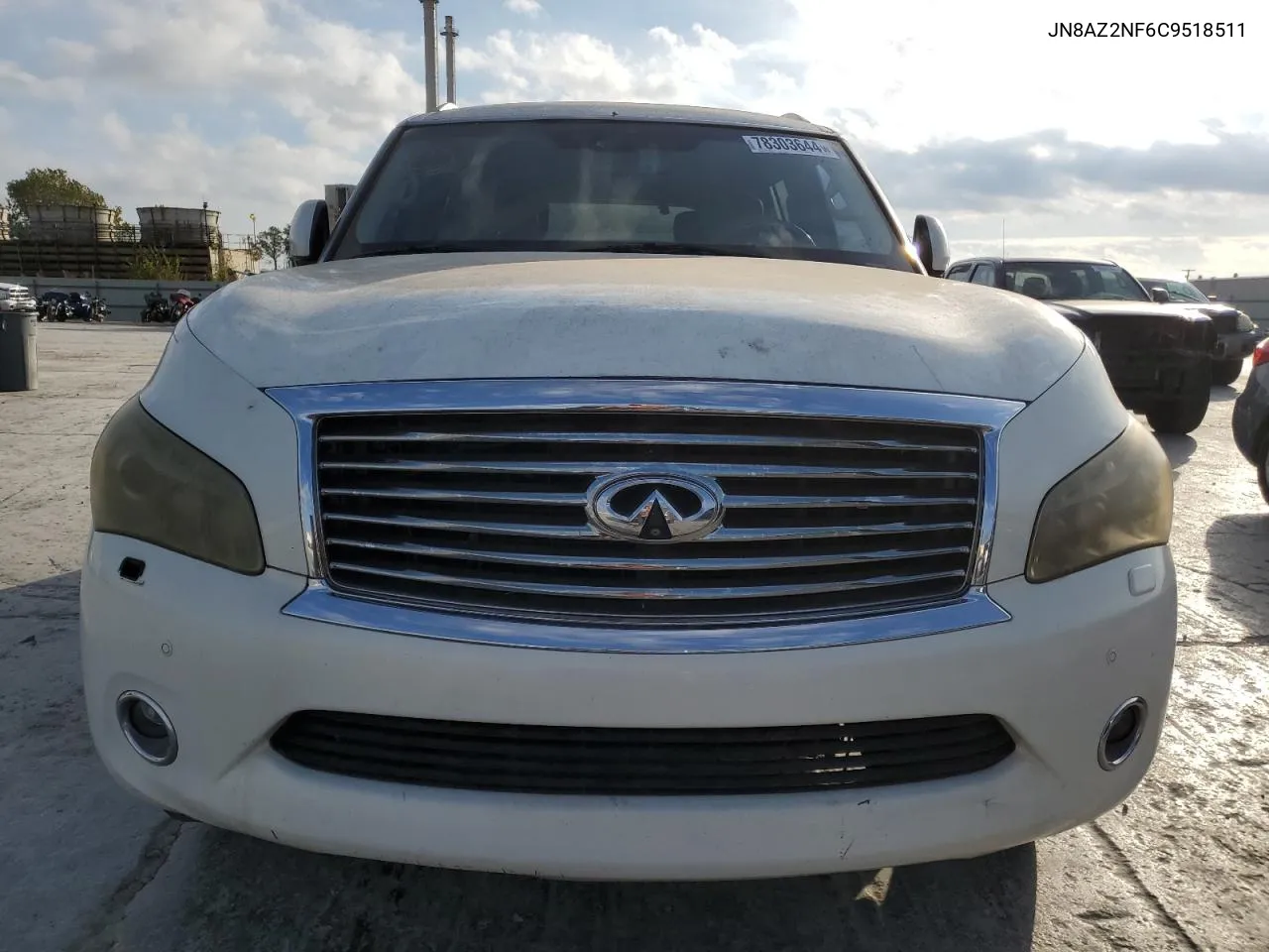 2012 Infiniti Qx56 VIN: JN8AZ2NF6C9518511 Lot: 78303644