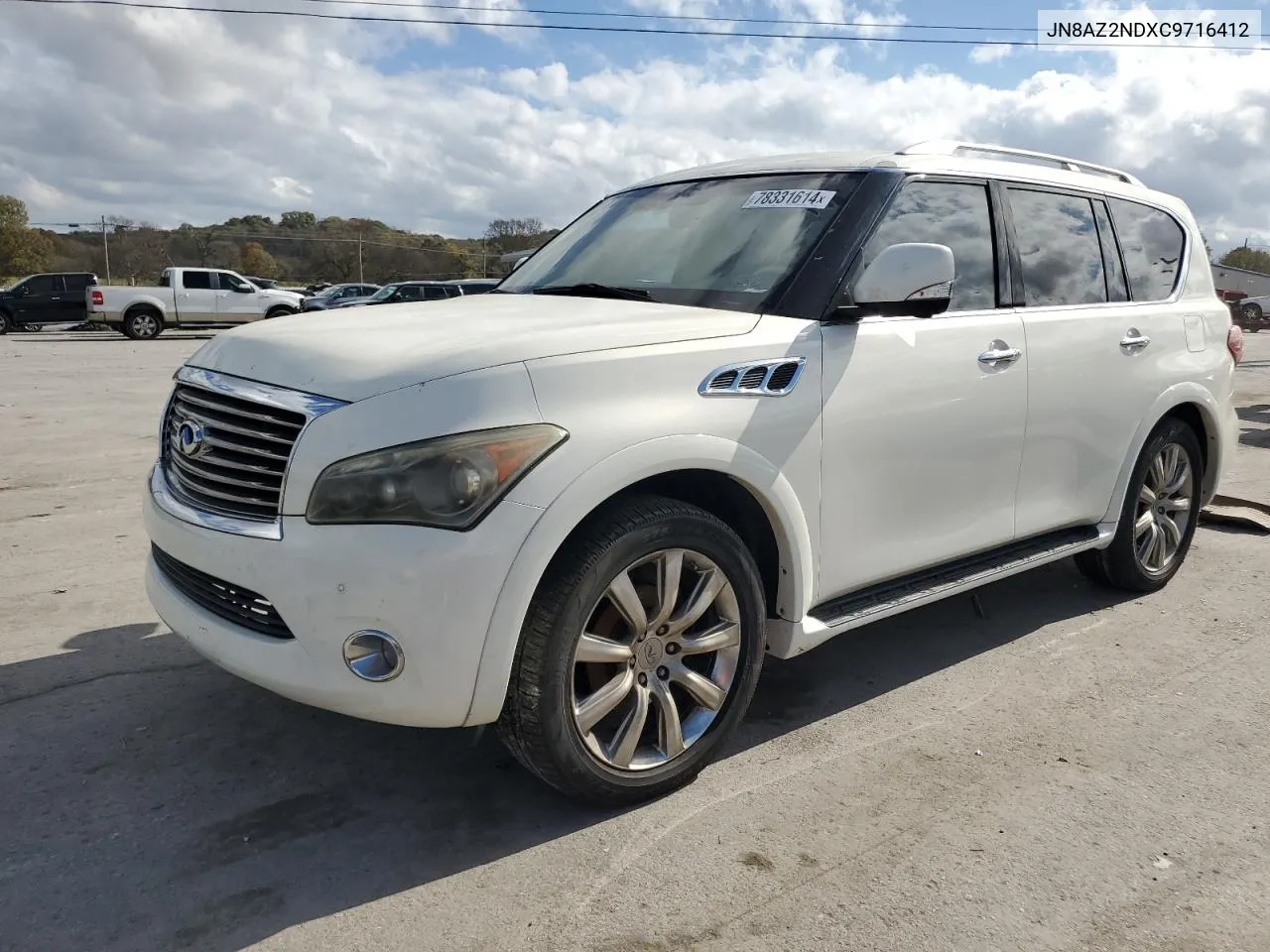 2012 Infiniti Qx56 VIN: JN8AZ2NDXC9716412 Lot: 78331614