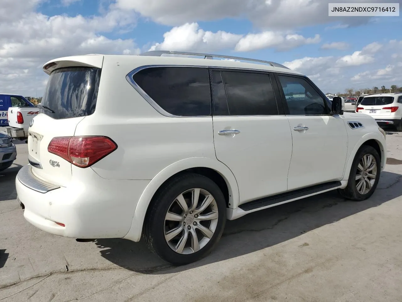 2012 Infiniti Qx56 VIN: JN8AZ2NDXC9716412 Lot: 78331614