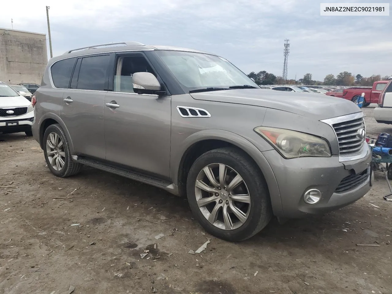 2012 Infiniti Qx56 VIN: JN8AZ2NE2C9021981 Lot: 78465744