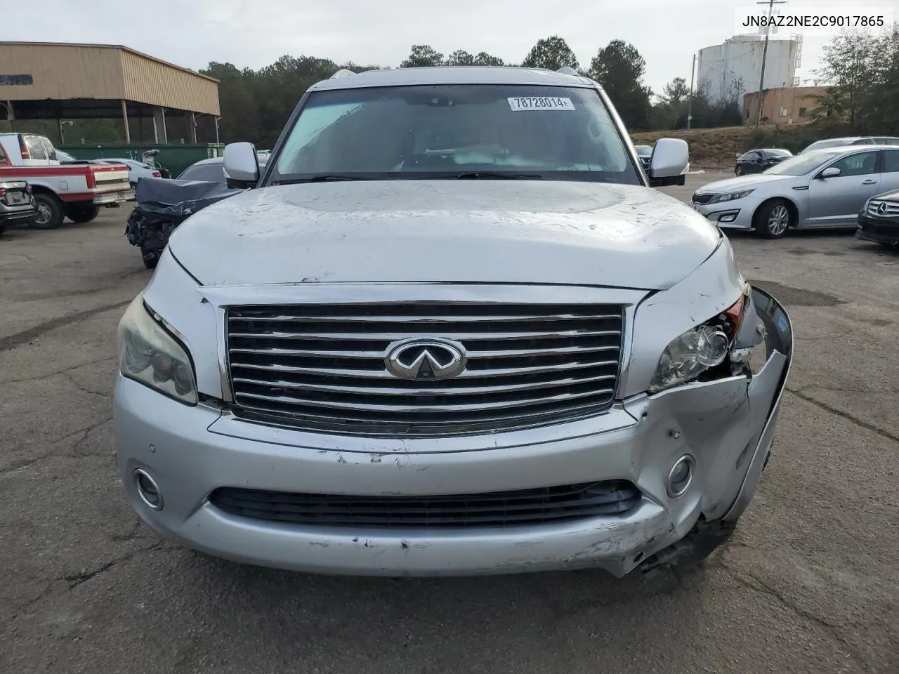 2012 Infiniti Qx56 VIN: JN8AZ2NE2C9017865 Lot: 78728014