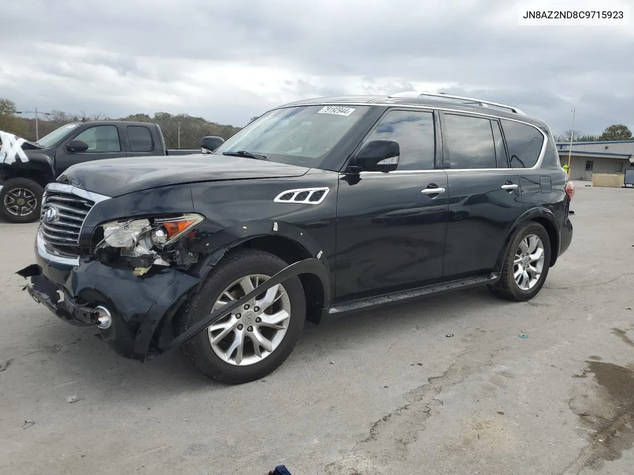 2012 Infiniti Qx56 VIN: JN8AZ2ND8C9715923 Lot: 79192944