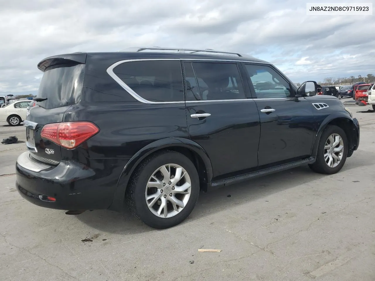 2012 Infiniti Qx56 VIN: JN8AZ2ND8C9715923 Lot: 79192944