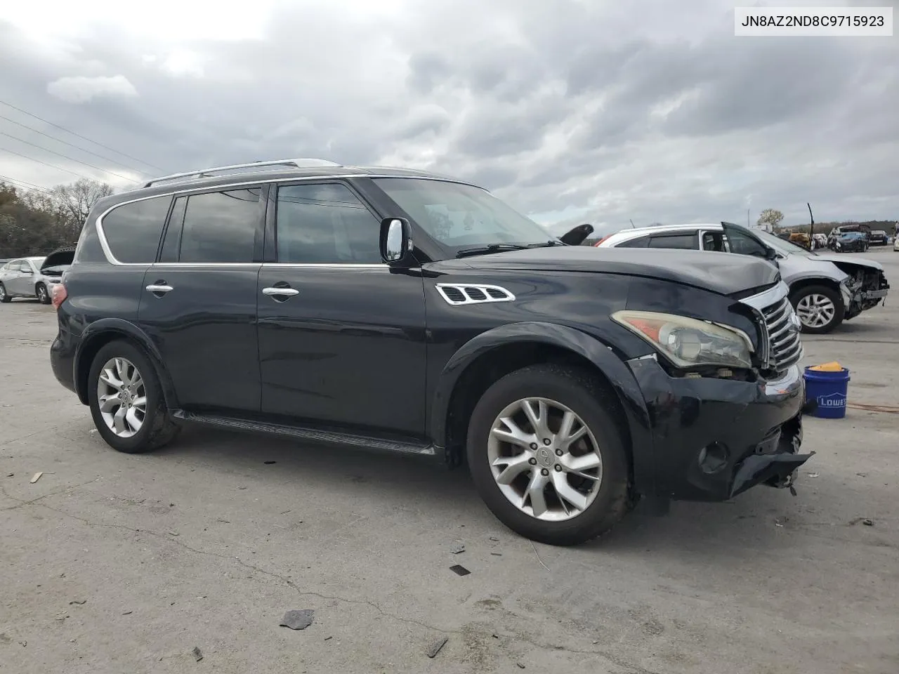 2012 Infiniti Qx56 VIN: JN8AZ2ND8C9715923 Lot: 79192944