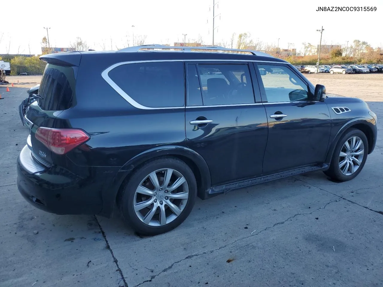 2012 Infiniti Qx56 VIN: JN8AZ2NC0C9315569 Lot: 80128954