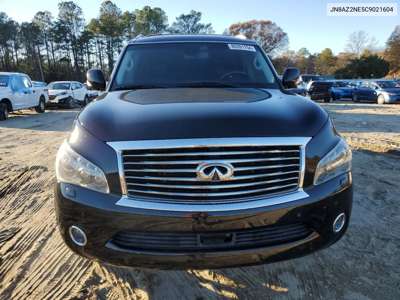 2012 Infiniti Qx56 VIN: JN8AZ2NE5C9021604 Lot: 80391754