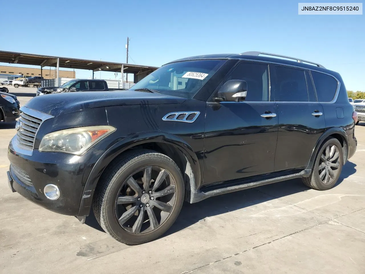 2012 Infiniti Qx56 VIN: JN8AZ2NF8C9515240 Lot: 80625364