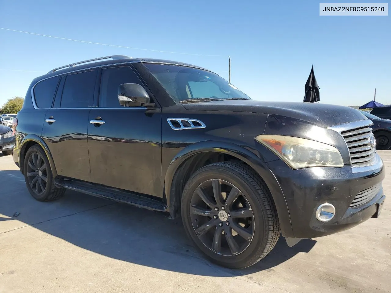 2012 Infiniti Qx56 VIN: JN8AZ2NF8C9515240 Lot: 80625364