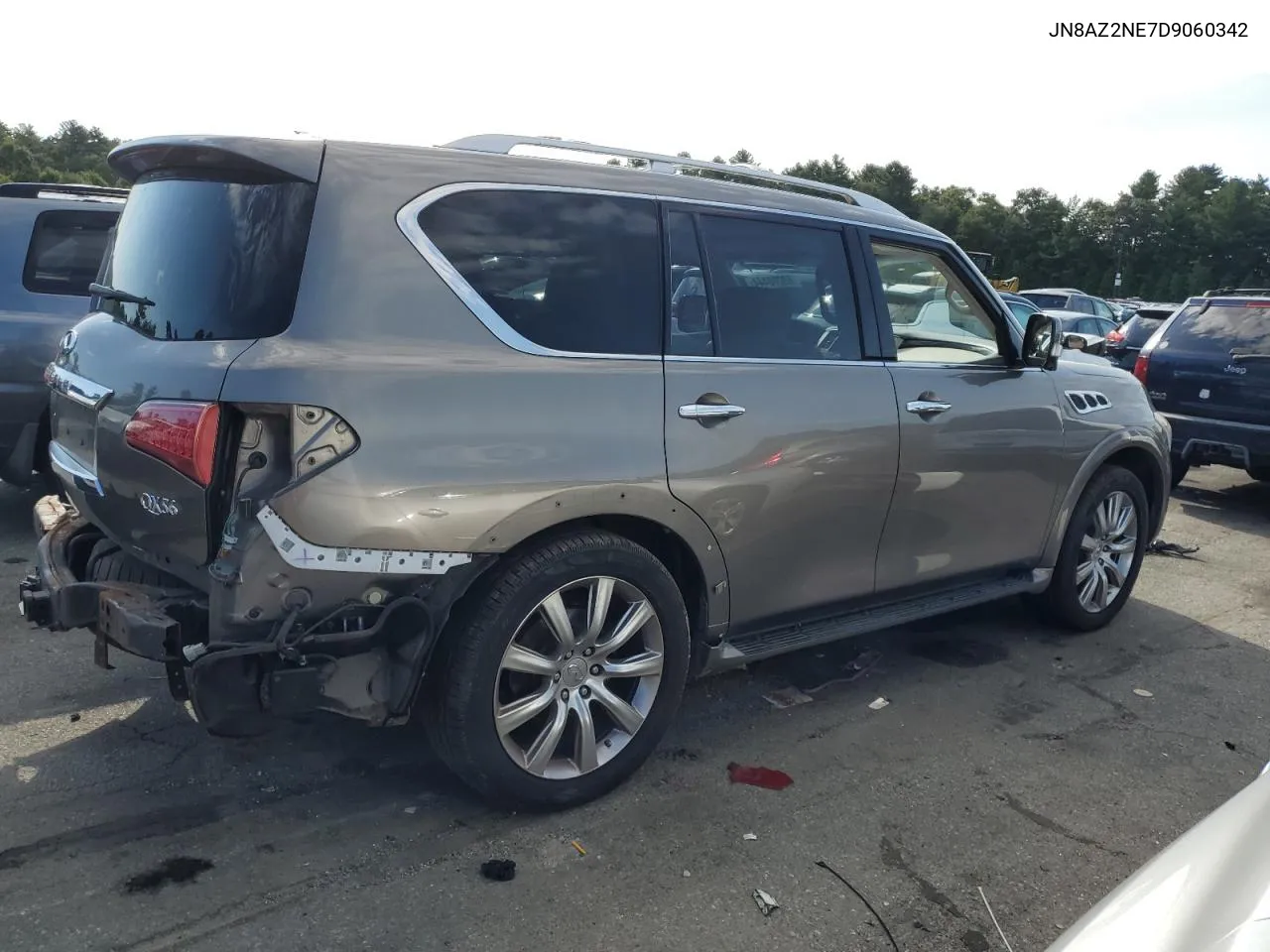 2013 Infiniti Qx56 VIN: JN8AZ2NE7D9060342 Lot: 69208444