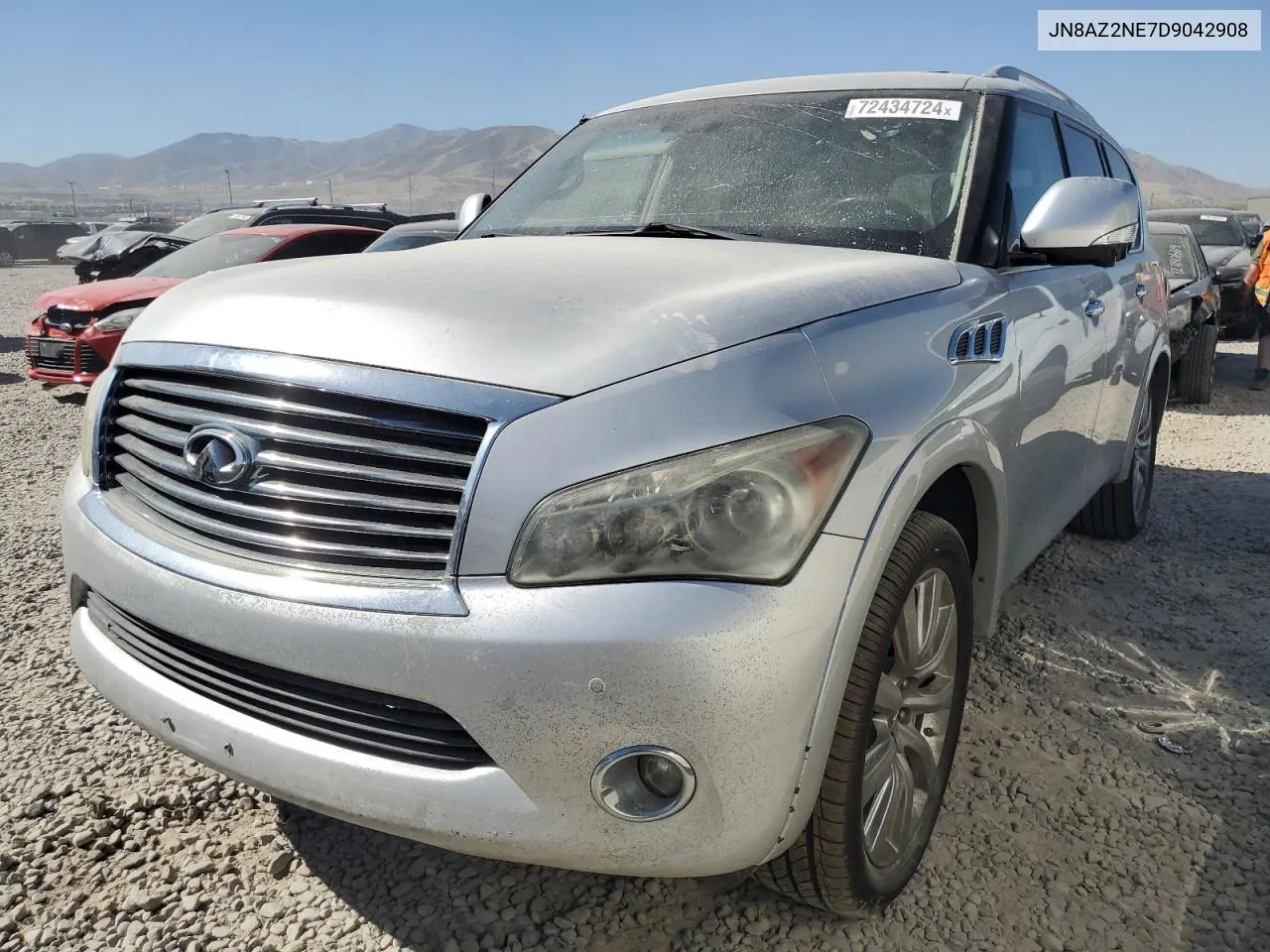 2013 Infiniti Qx56 VIN: JN8AZ2NE7D9042908 Lot: 72434724