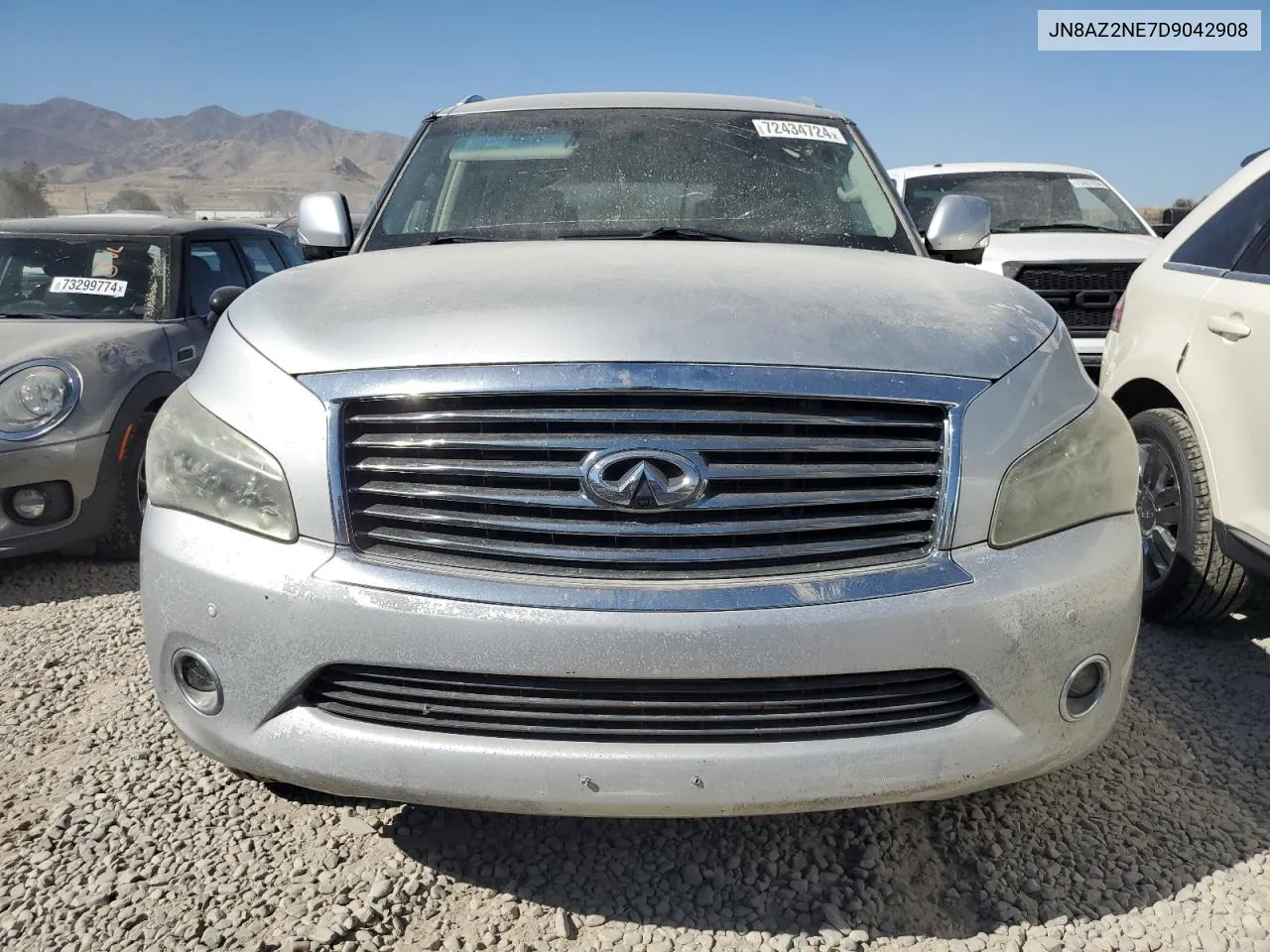 2013 Infiniti Qx56 VIN: JN8AZ2NE7D9042908 Lot: 72434724