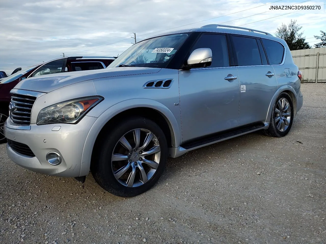 2013 Infiniti Qx56 VIN: JN8AZ2NC3D9350270 Lot: 74350324