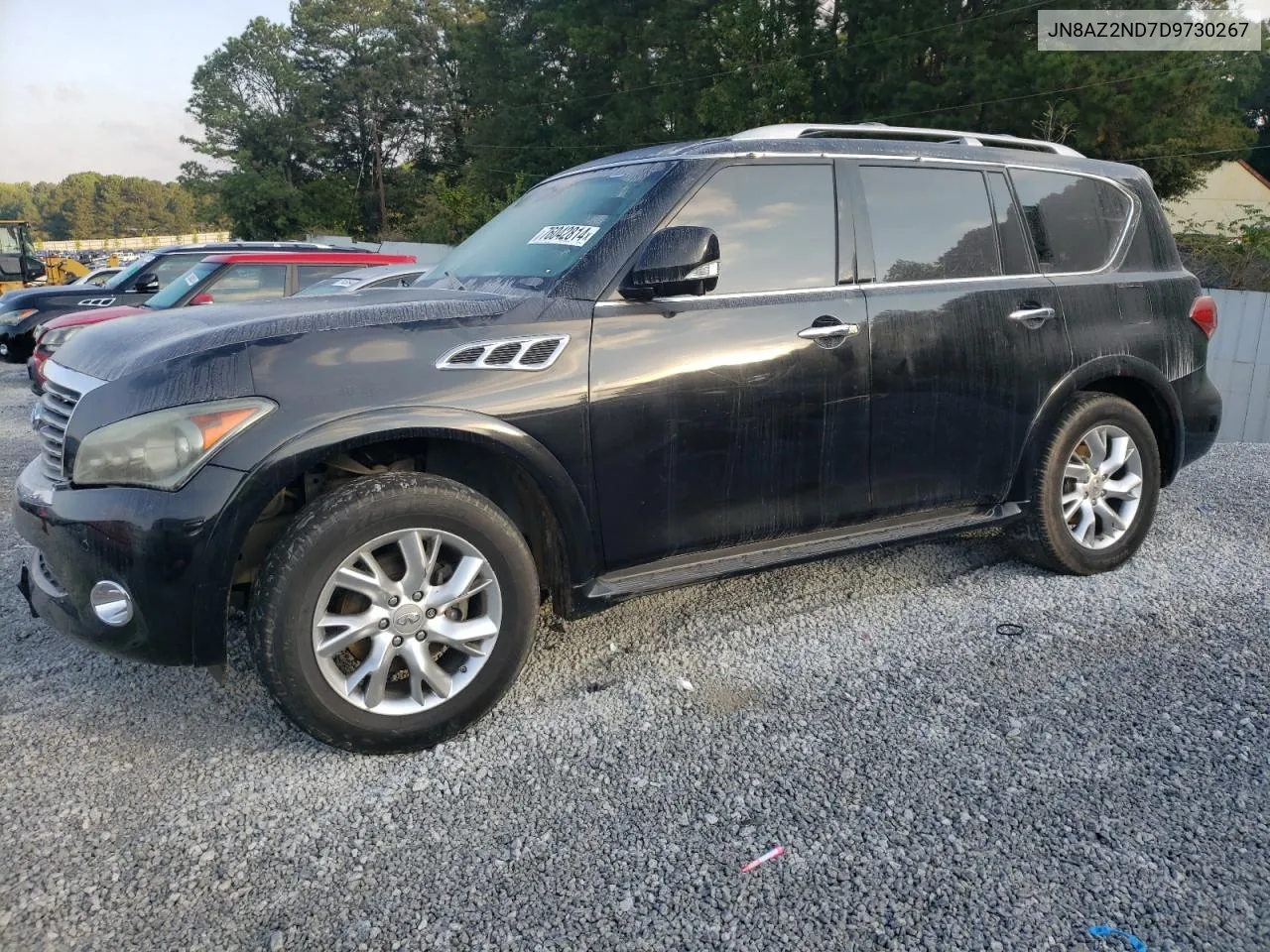 2013 Infiniti Qx56 VIN: JN8AZ2ND7D9730267 Lot: 76042814