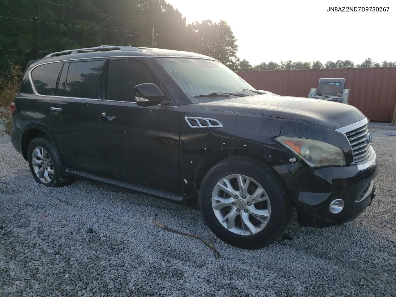 2013 Infiniti Qx56 VIN: JN8AZ2ND7D9730267 Lot: 76042814