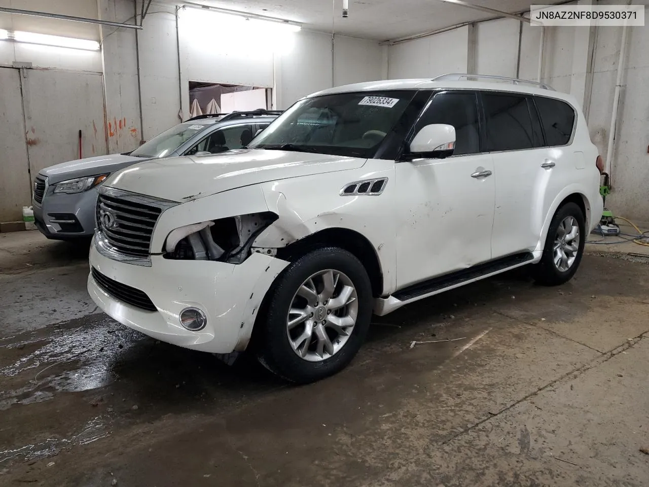 2013 Infiniti Qx56 VIN: JN8AZ2NF8D9530371 Lot: 79026334