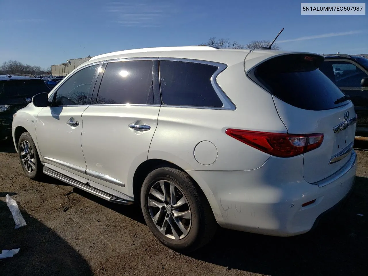 2014 Infiniti Qx60 VIN: 5N1AL0MM7EC507987 Lot: 46414694