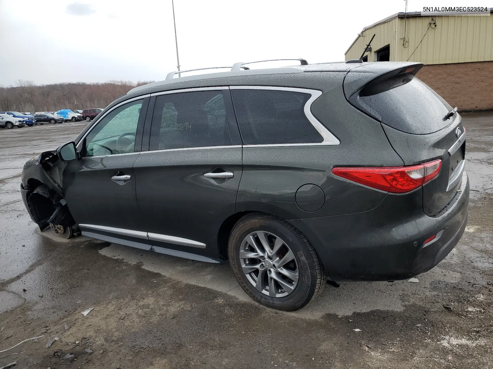 2014 Infiniti Qx60 VIN: 5N1AL0MM3EC523524 Lot: 46725894