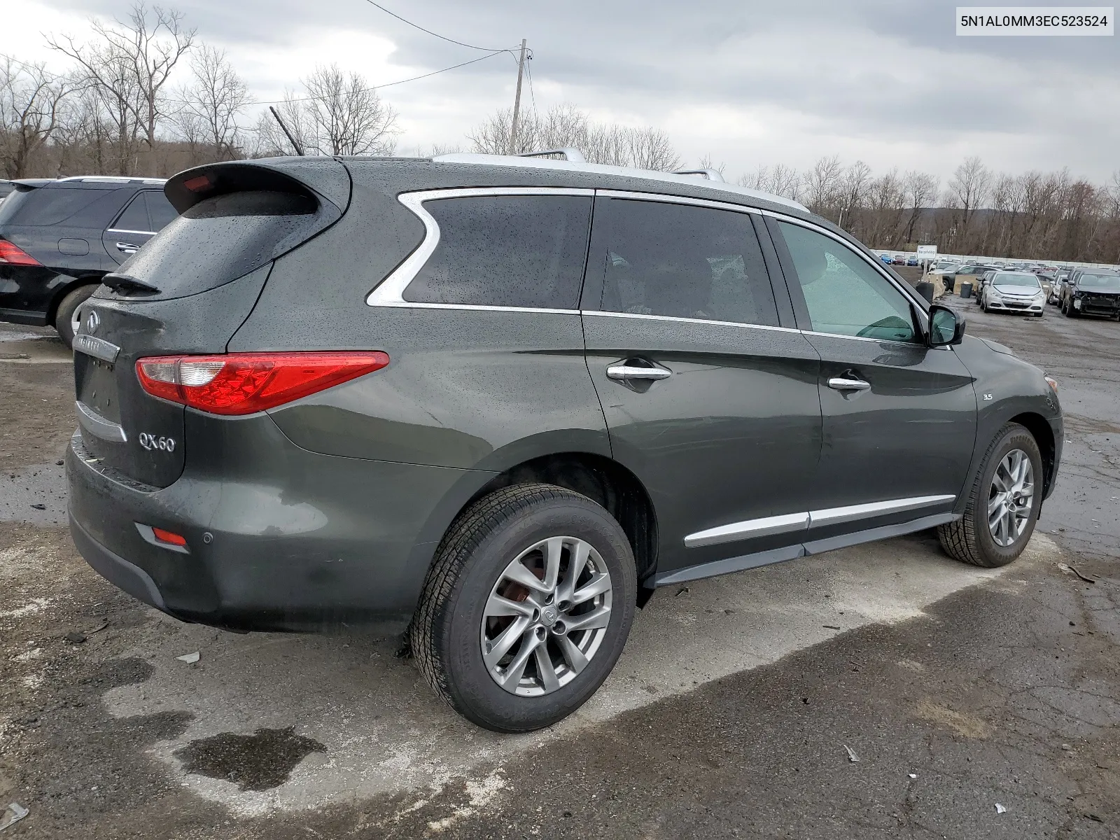 2014 Infiniti Qx60 VIN: 5N1AL0MM3EC523524 Lot: 46725894