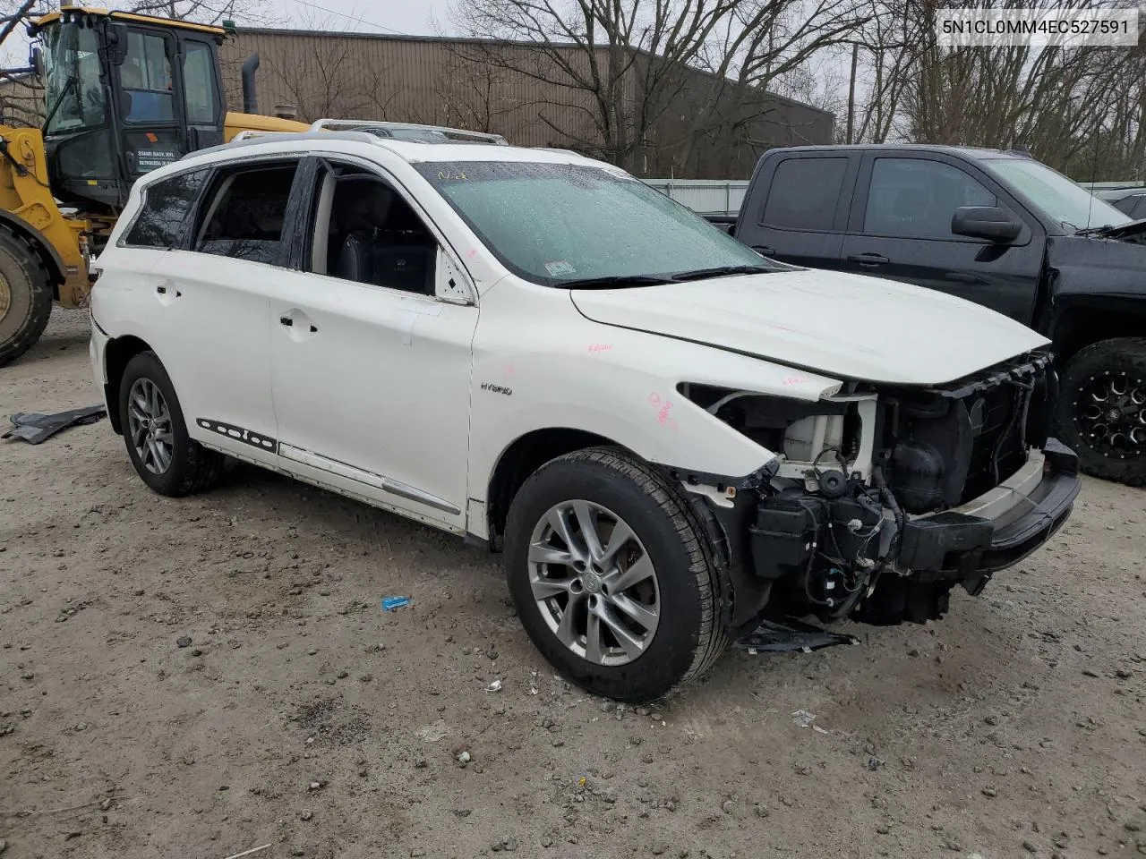 2014 Infiniti Qx60 Hybrid VIN: 5N1CL0MM4EC527591 Lot: 50427094